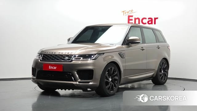 Land Rover Range Rover Sport 2nd Generation 2018 Коричневый из Кореи