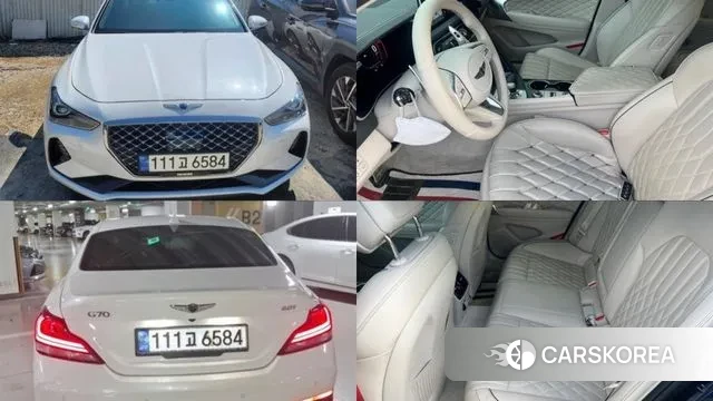 Genesis G70 2020 Белый из Кореи