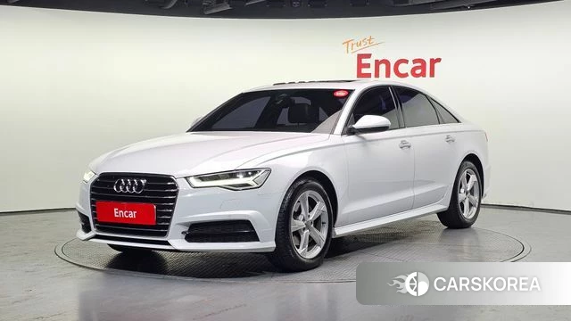 Audi New A6 2018 Белый из Кореи