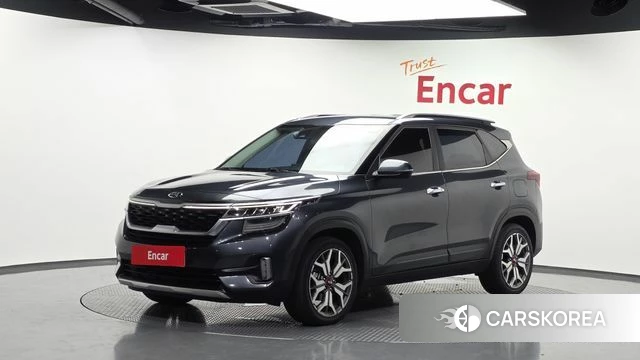 Kia Seltos 2020 Серый из Кореи