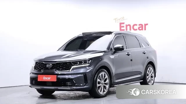 Kia Sorento 4th Generation 2021 Серый из Кореи