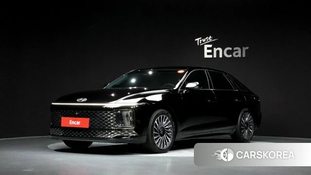 Hyundai Grandeur Hybrid (GN7) 2023 Черный из Кореи