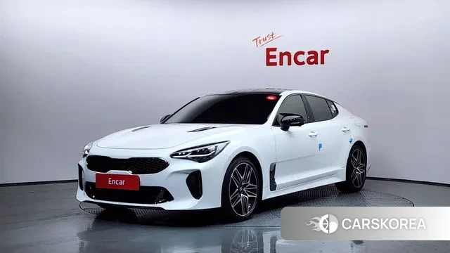 Kia Stinger Meister 2022 Белый из Кореи