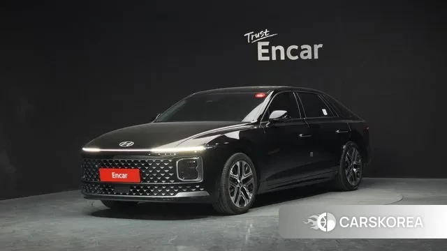 Hyundai Grandeur Hybrid (GN7) 2023 Черный из Кореи