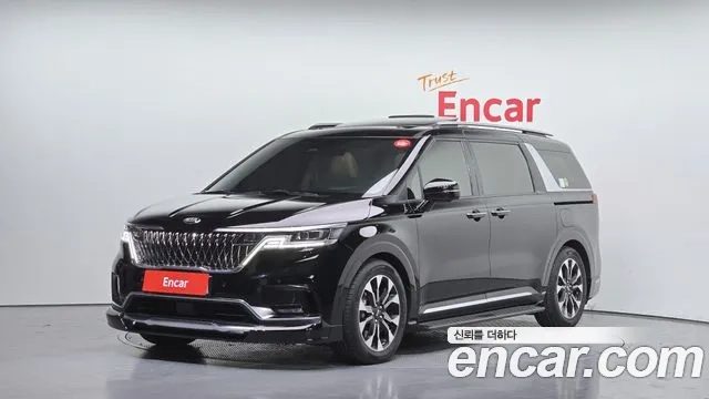 Kia Carnival 4th generation 2021 Черный из Кореи