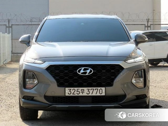 Hyundai Santa Fe TM 2019 Серебряный из Кореи