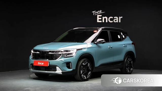 Kia The New Seltos 2025 Небесно-голубой из Кореи