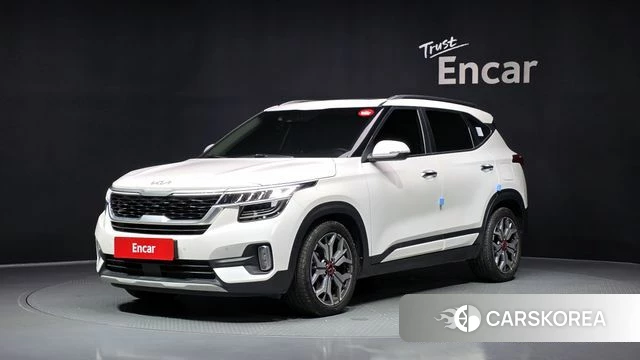 Kia Seltos 2022 Белый из Кореи