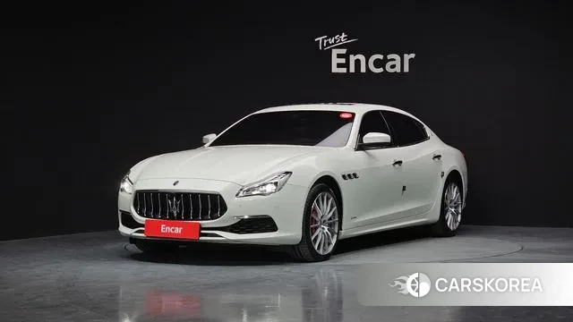 Maserati Quattroporte 2020 Белый из Кореи