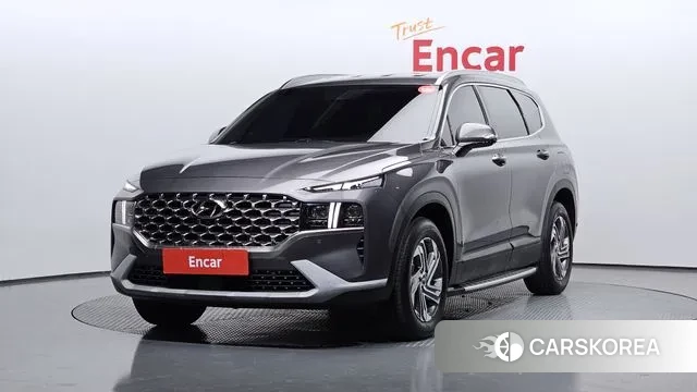 Hyundai The New Santa Fe 2023 Серый из Кореи