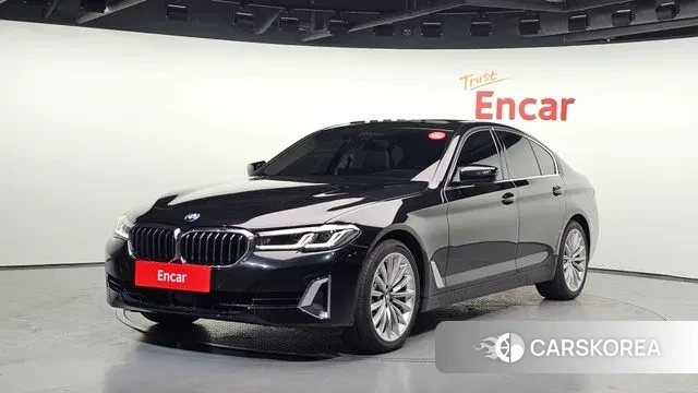 BMW 5 Series (G30) 2023 Черный из Кореи