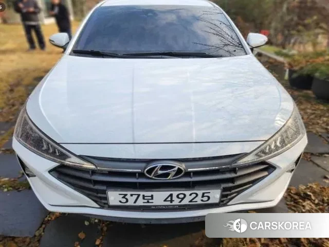 Hyundai The New Avante AD 2019 Белый из Кореи