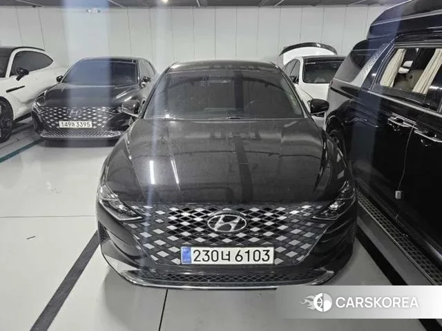 Hyundai The New Grandeur IG Hybrid 2021 Черный из Кореи