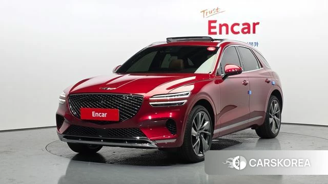Genesis GV70 2022 Красный из Кореи