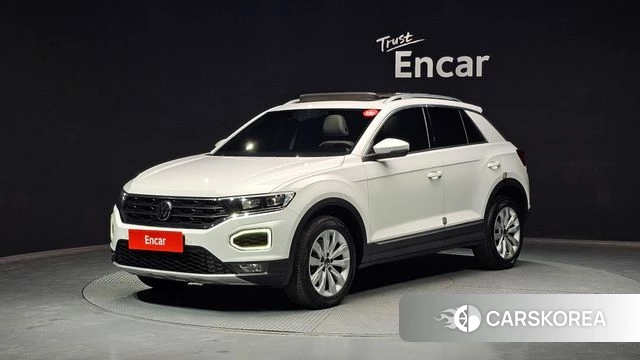 Volkswagen T-Roc 2021 Белый из Кореи