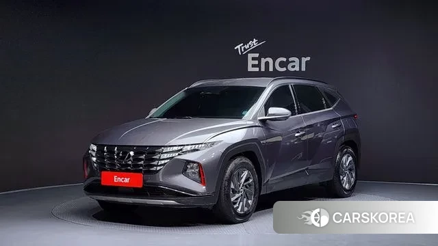 Hyundai Tucson Hybrid (NX4) 2021 Серый из Кореи