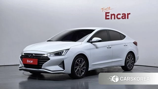Hyundai The New Avante AD 2018 Белый из Кореи