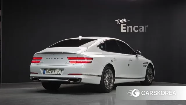 Genesis G80 (RG3) 2022 Белый из Кореи