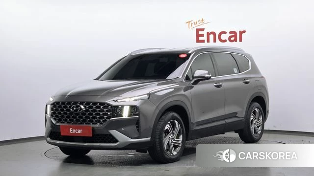 Hyundai The New Santa Fe 2022 Серый из Кореи