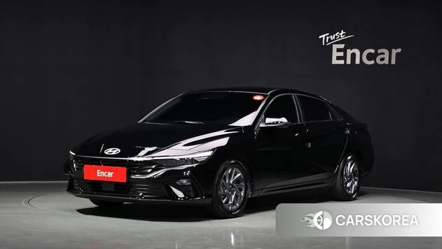 Hyundai The New Avante (CN7) 2025 Черный из Кореи