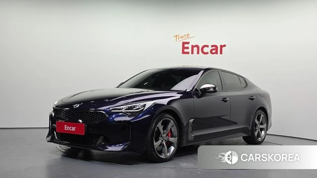 Kia Stinger 2020 Синий из Кореи