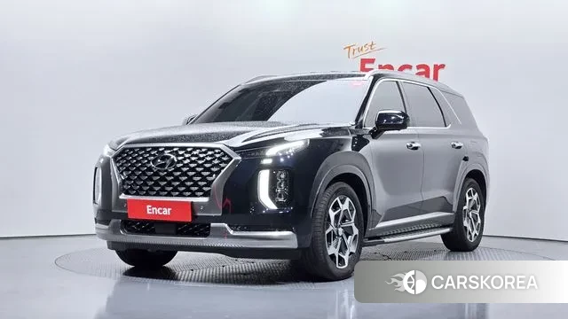Hyundai Palisade 2021 Синий из Кореи
