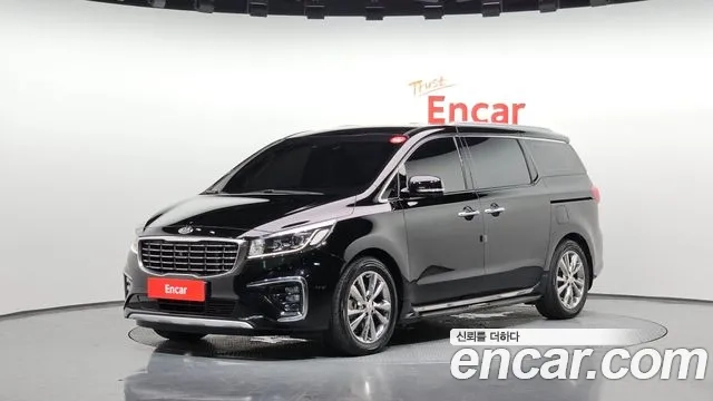 Kia The New Carnival 2018 Черный из Кореи