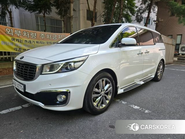 Kia All New Carnival 2018 Белый из Кореи