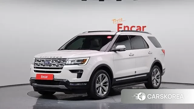 Ford Explorer 2018 Белый из Кореи