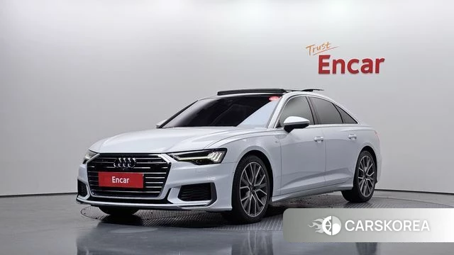 Audi A6 (C8) 2022 Белый из Кореи