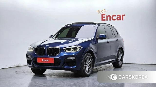 BMW X3 (G01) 2019 Синий из Кореи