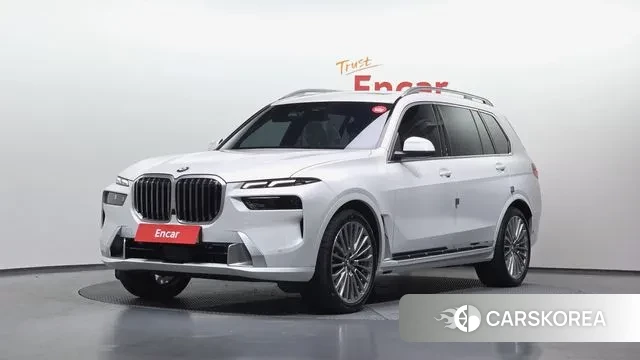 BMW X7 (G07) 2024 Белый из Кореи