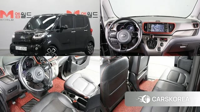Kia The New Ray 2018 Черный из Кореи