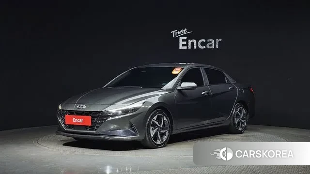 Hyundai Avante Hybrid (CN7) 2022 Серый из Кореи