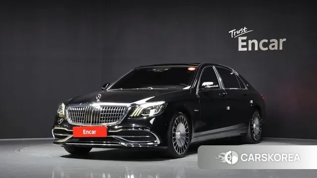 Mercedes-Benz S-Class W222 2019 Черный из Кореи