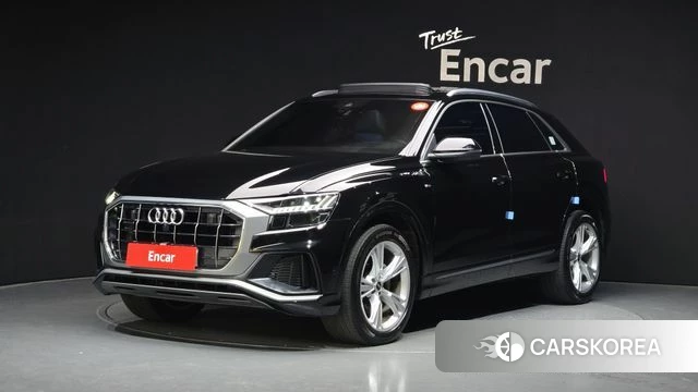 Audi Q8 (4M) 2021 Черный из Кореи