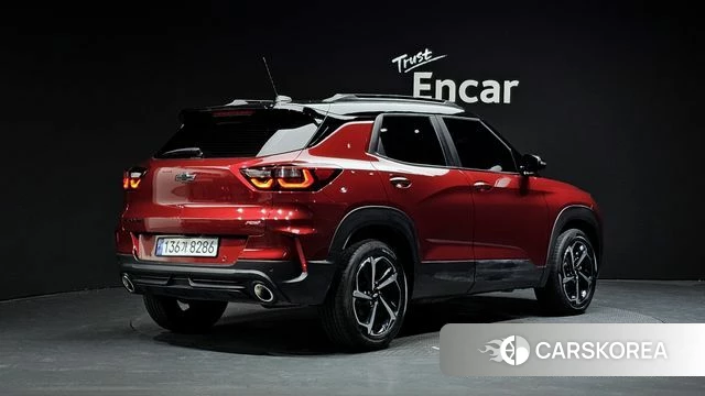 Chevrolet (GM Daewoo) The New Trail Blazer 2023 Красный из Кореи