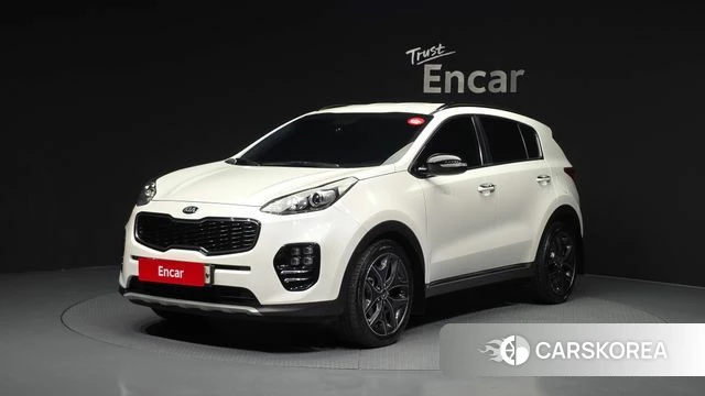 Kia Sportage 4th Generation 2018 Белый из Кореи