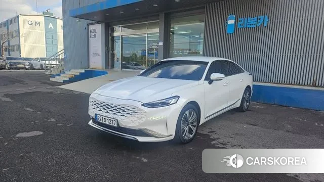 Kia K8 Hybrid 2023 Белый из Кореи