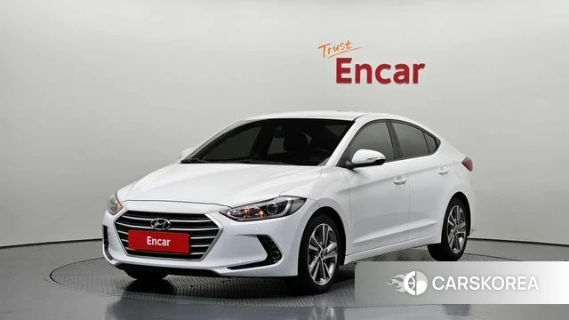Hyundai Avante AD 2018 Белый из Кореи