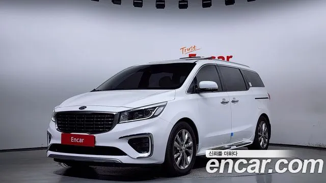 Kia The New Carnival 2019 Белый из Кореи