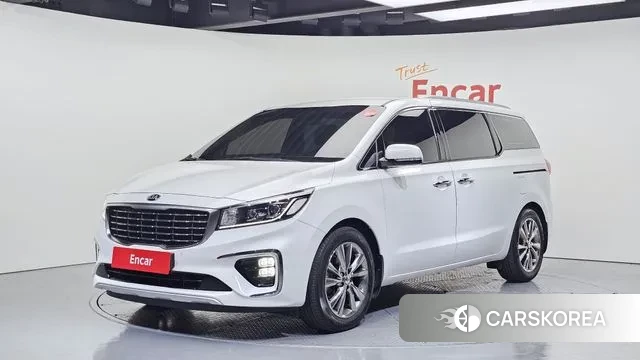 Kia The New Carnival 2019 Белый из Кореи