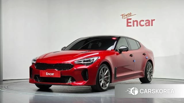Kia Stinger Meister 2023 Красный из Кореи
