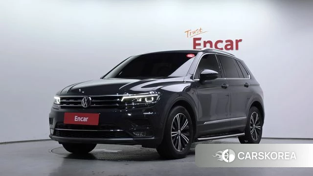 Volkswagen Tiguan second Generation 2020 Серый из Кореи