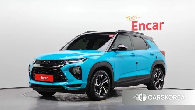 Chevrolet (GM Daewoo) Trailblazer 2021 Небесно-голубой из Кореи