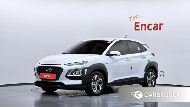 Hyundai Kona Hybrid 2020 Белый из Кореи