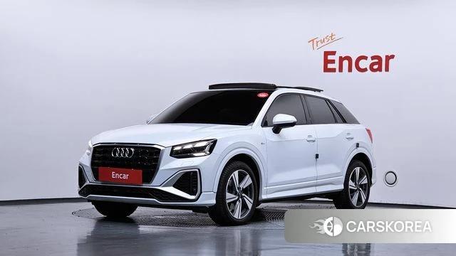 Audi Q2 2023 Белый из Кореи