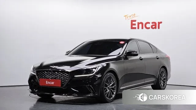 Genesis G80 2018 Черный из Кореи