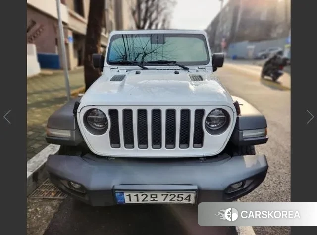Jeep Wrangler (JL) 2022 Белый из Кореи