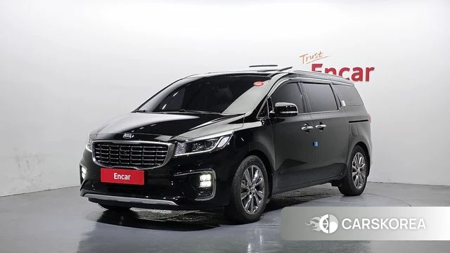 Kia The New Carnival 2018 Черный из Кореи